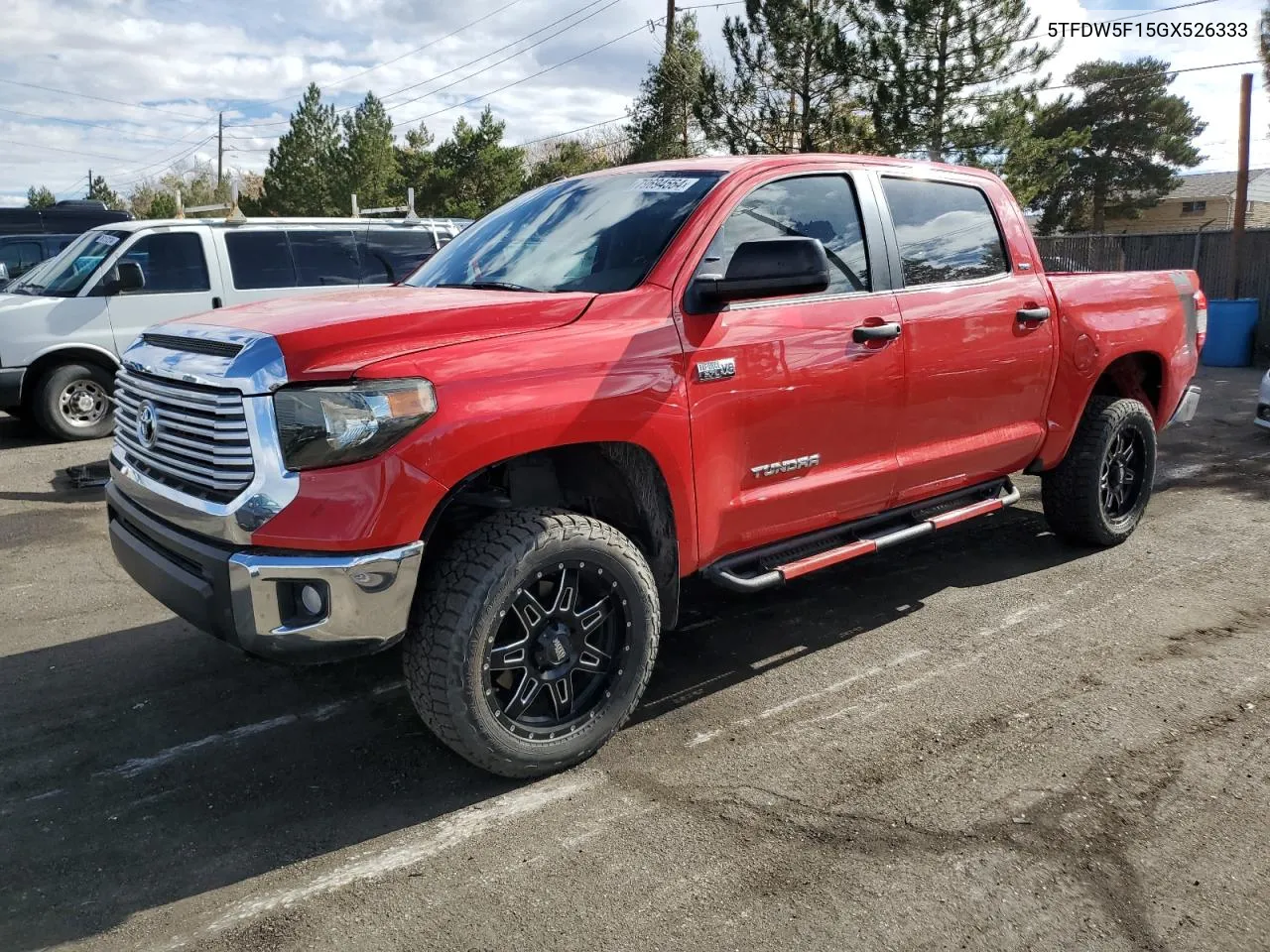 2016 Toyota Tundra Crewmax Sr5 VIN: 5TFDW5F15GX526333 Lot: 79694564