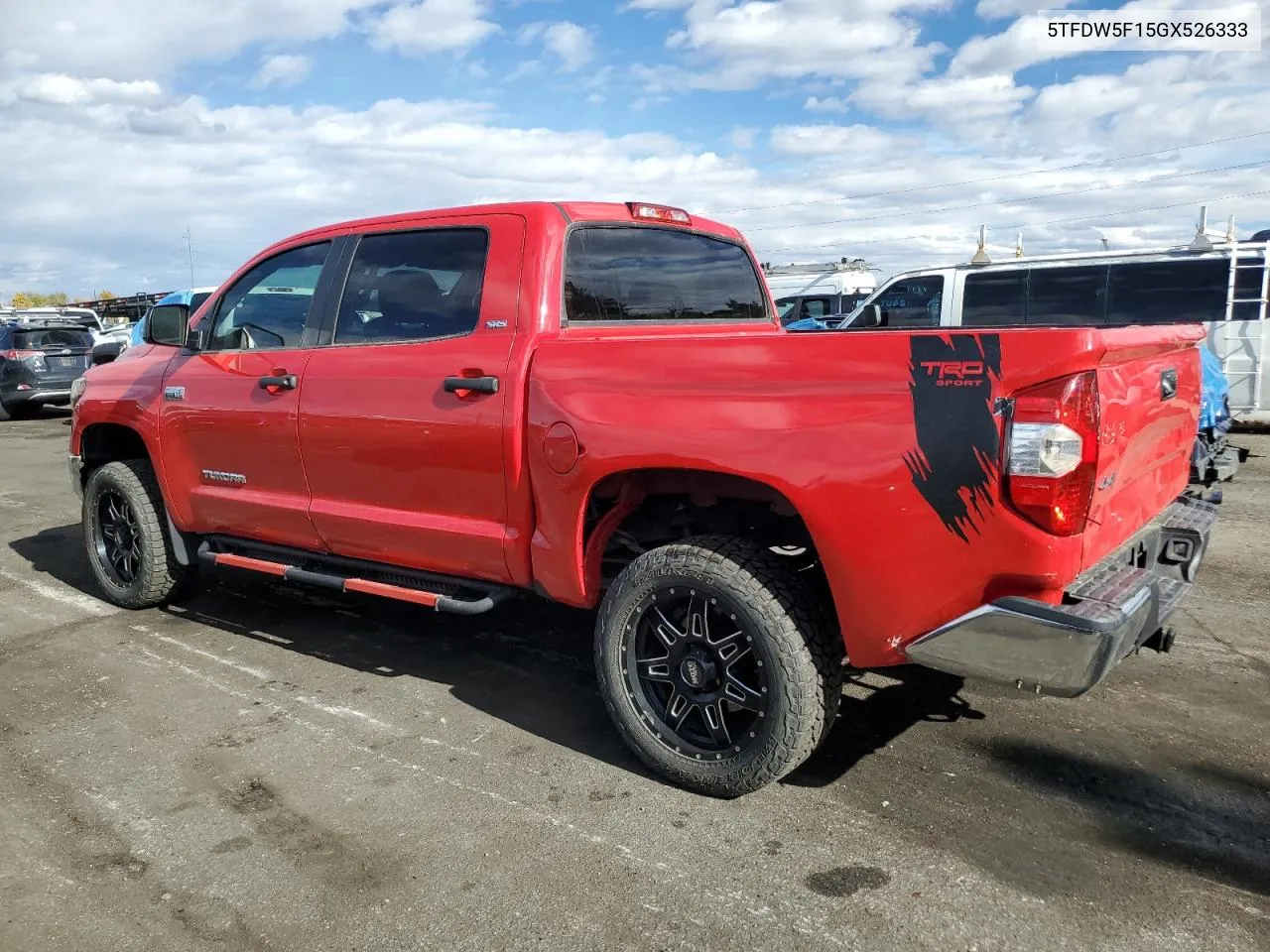 2016 Toyota Tundra Crewmax Sr5 VIN: 5TFDW5F15GX526333 Lot: 79694564