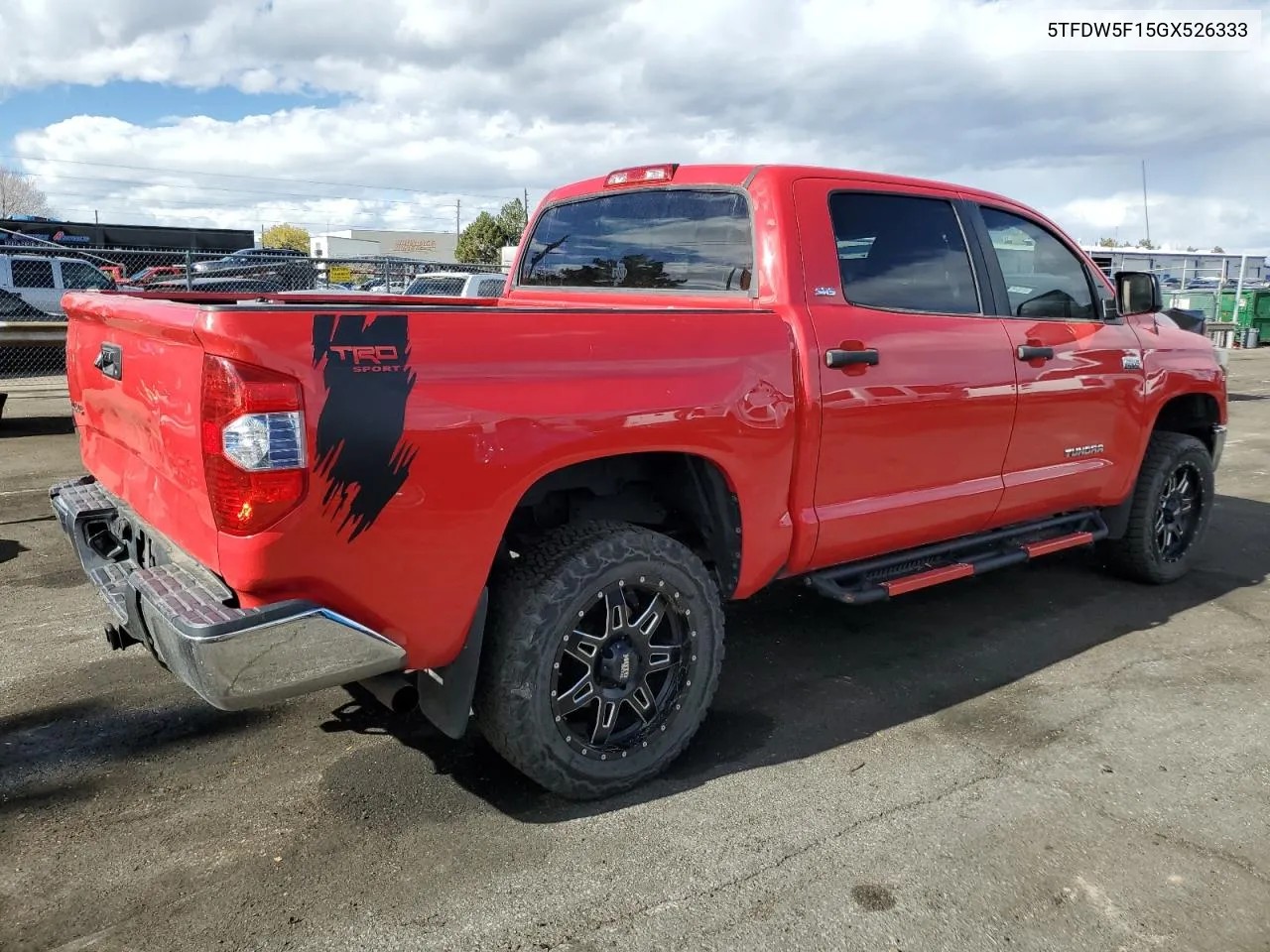 2016 Toyota Tundra Crewmax Sr5 VIN: 5TFDW5F15GX526333 Lot: 79694564