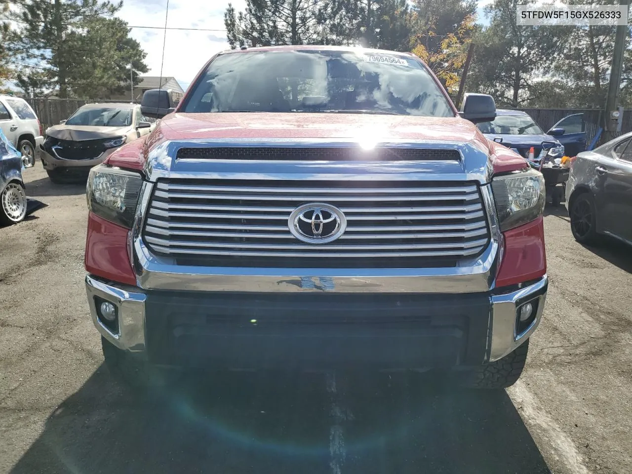 2016 Toyota Tundra Crewmax Sr5 VIN: 5TFDW5F15GX526333 Lot: 79694564