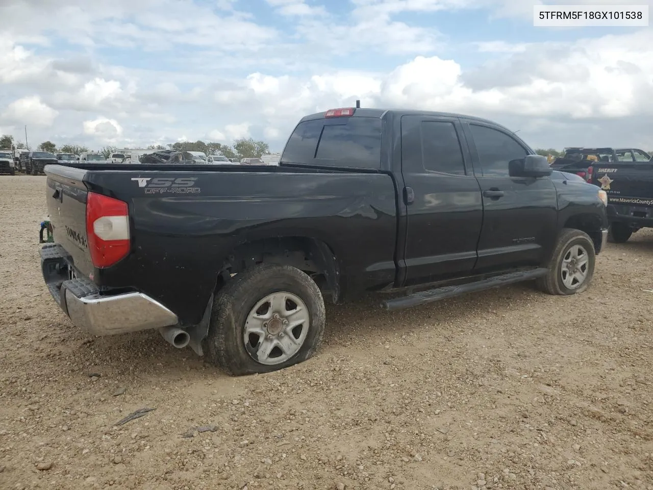 2016 Toyota Tundra Double Cab Sr VIN: 5TFRM5F18GX101538 Lot: 79824824