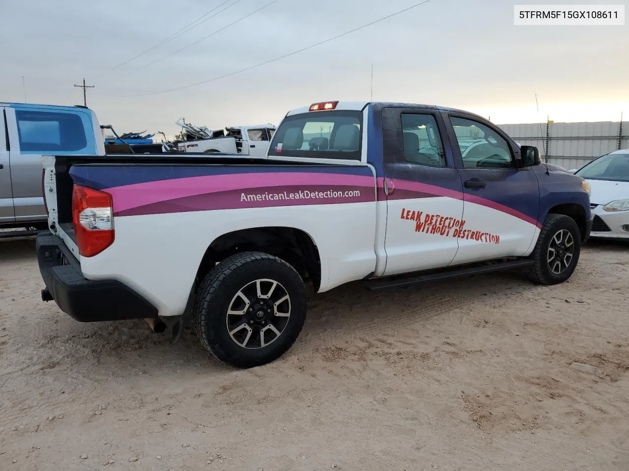 2016 Toyota Tundra Double Cab Sr VIN: 5TFRM5F15GX108611 Lot: 79872864