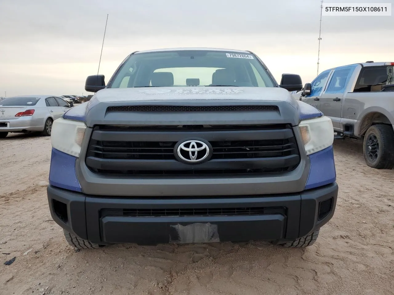 2016 Toyota Tundra Double Cab Sr VIN: 5TFRM5F15GX108611 Lot: 79872864