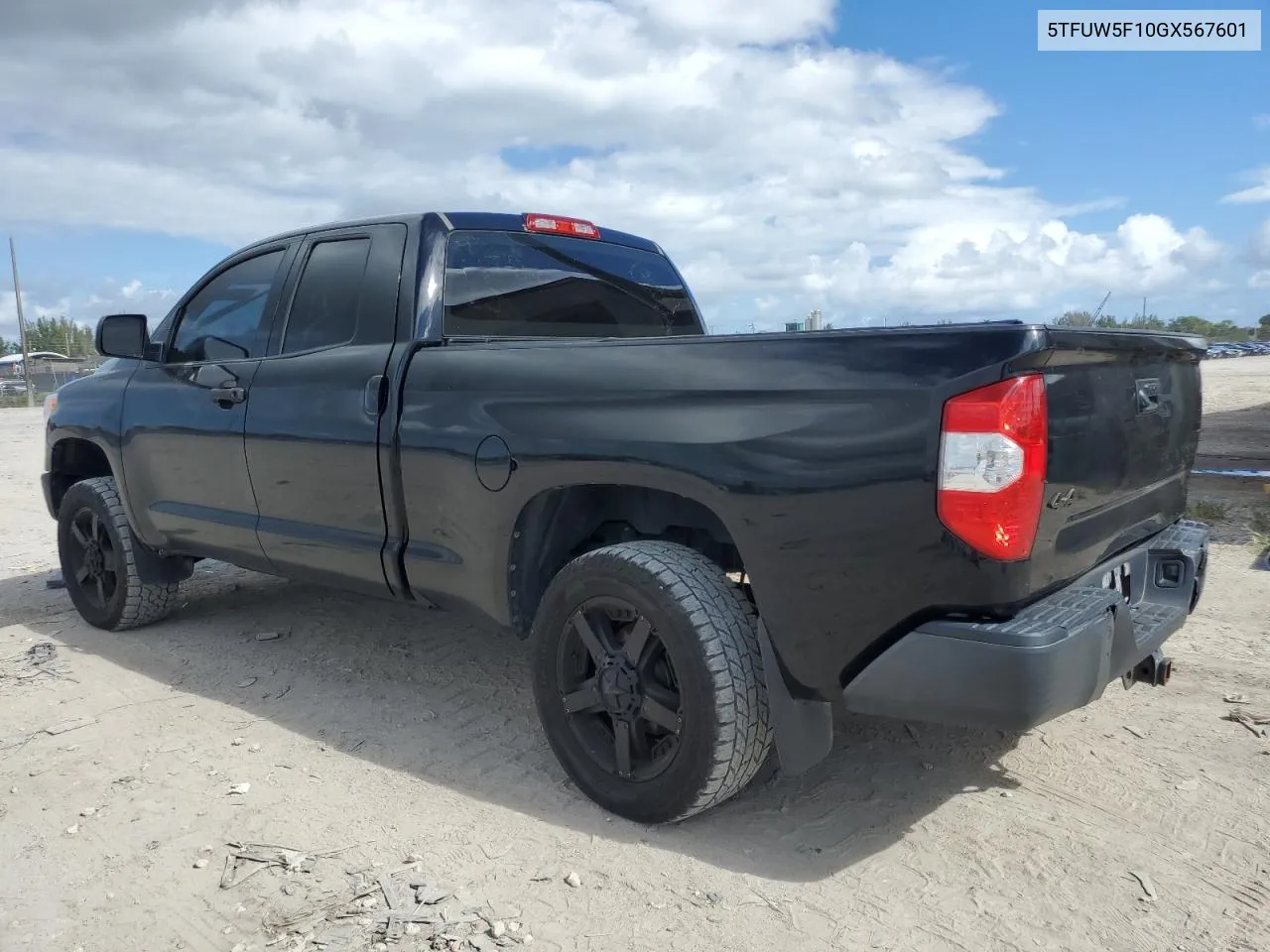 2016 Toyota Tundra Double Cab Sr VIN: 5TFUW5F10GX567601 Lot: 80054434