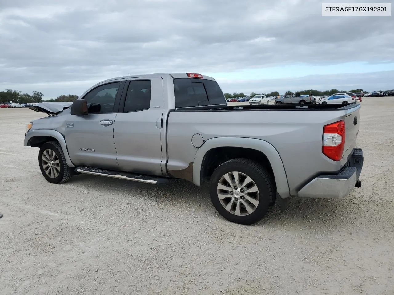 2016 Toyota Tundra Double Cab Limited VIN: 5TFSW5F17GX192801 Lot: 80797754