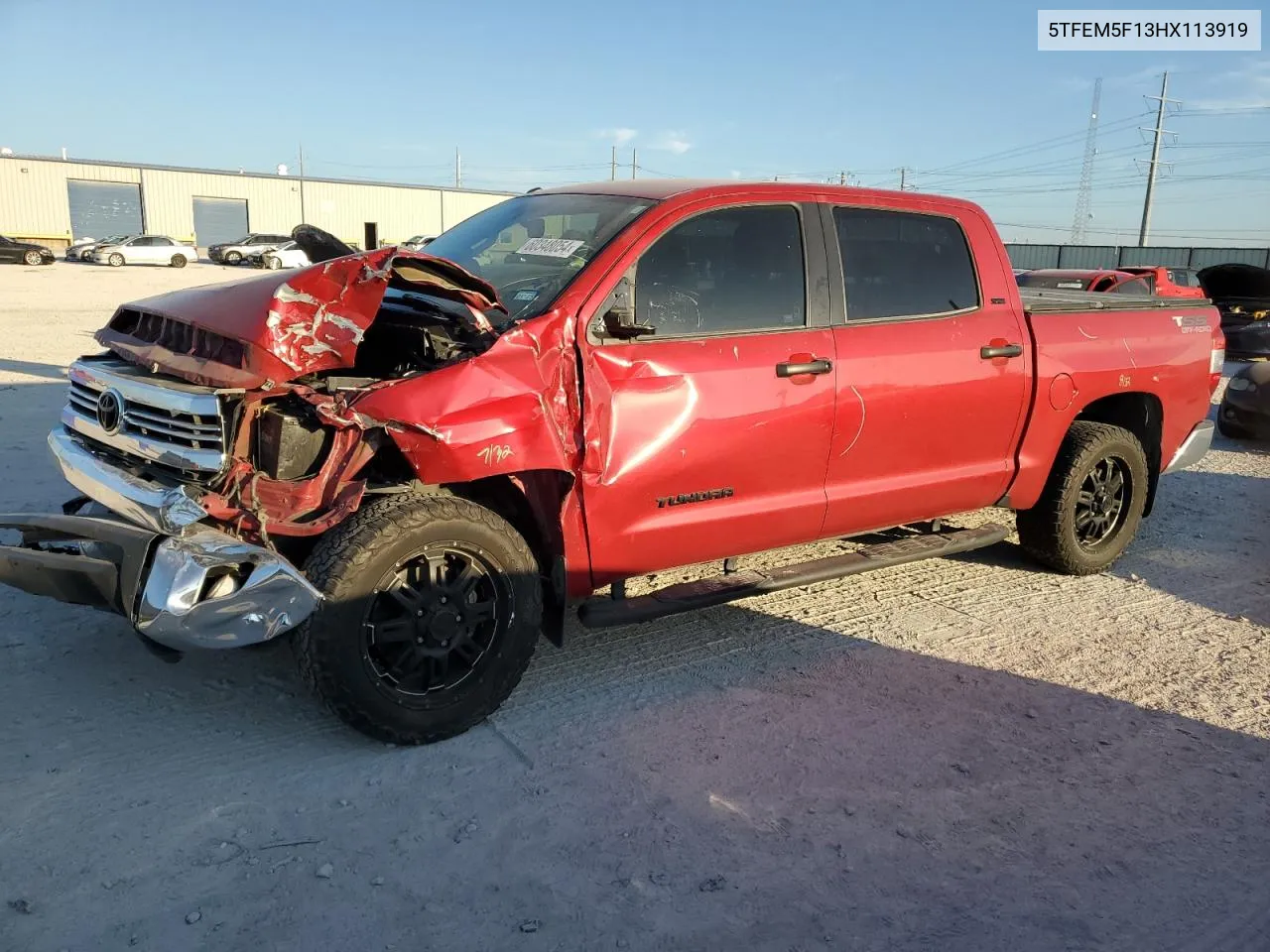 2017 Toyota Tundra Crewmax Sr5 VIN: 5TFEM5F13HX113919 Lot: 60348054