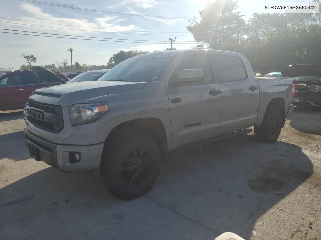 2017 Toyota Tundra Crewmax Sr5 VIN: 5TFDW5F15HX660342 Lot: 60506384