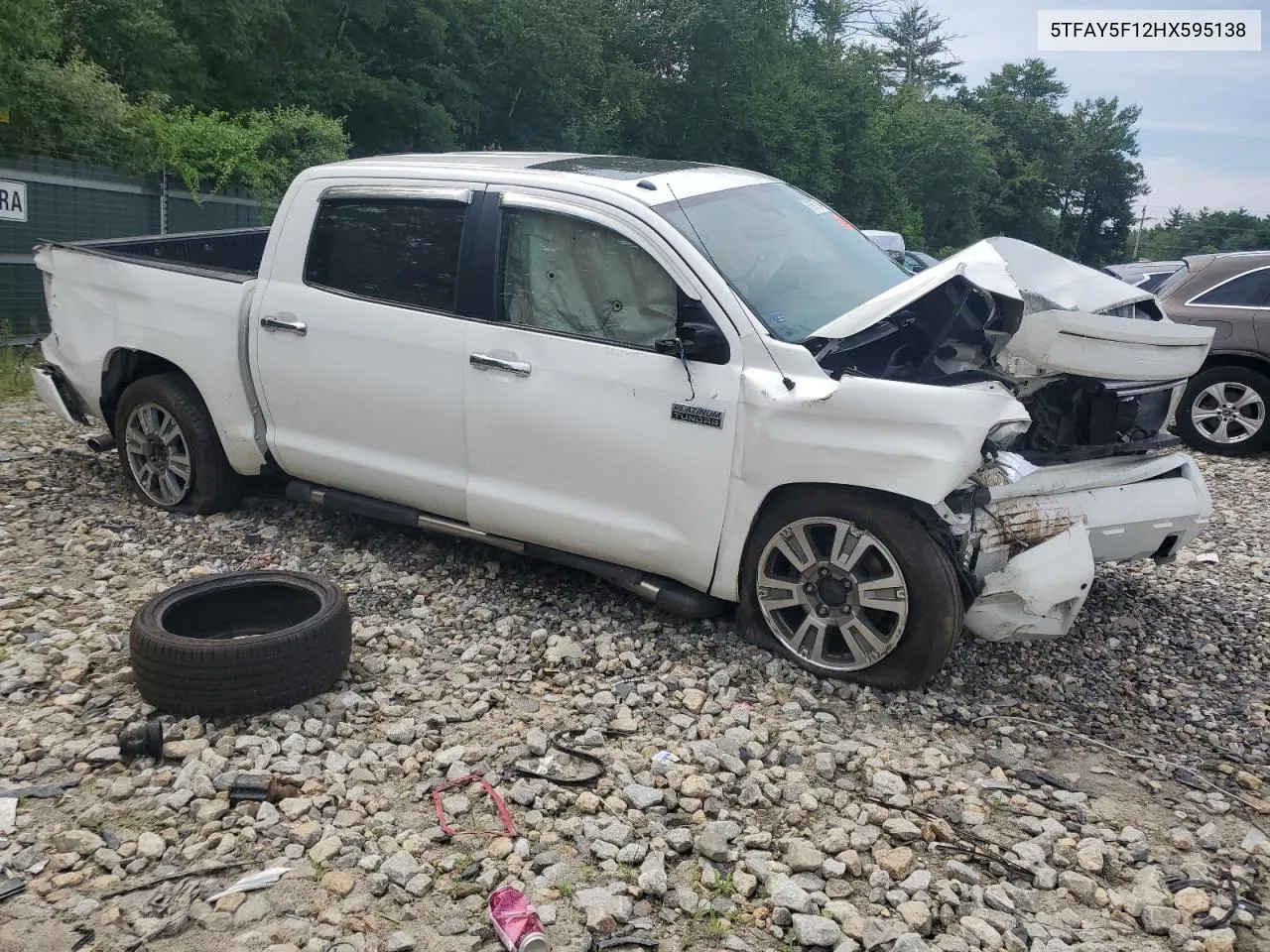 2017 Toyota Tundra Crewmax 1794 VIN: 5TFAY5F12HX595138 Lot: 61597794