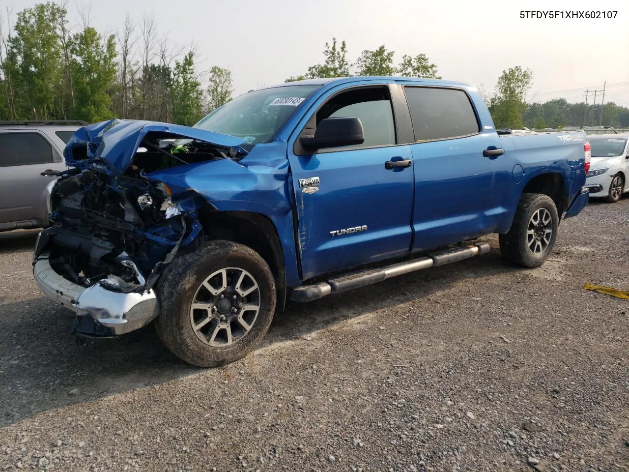 2017 Toyota Tundra Crewmax Sr5 VIN: 5TFDY5F1XHX602107 Lot: 62989184