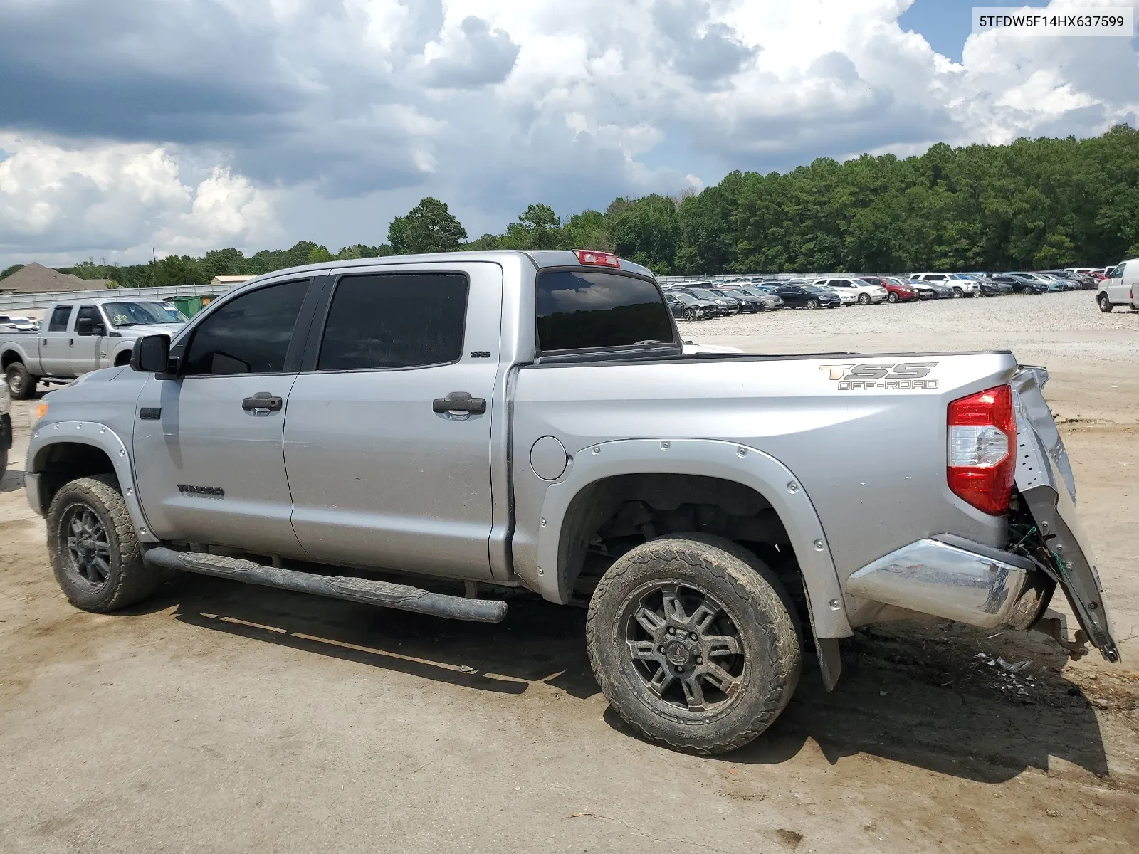 2017 Toyota Tundra Crewmax Sr5 VIN: 5TFDW5F14HX637599 Lot: 63542744