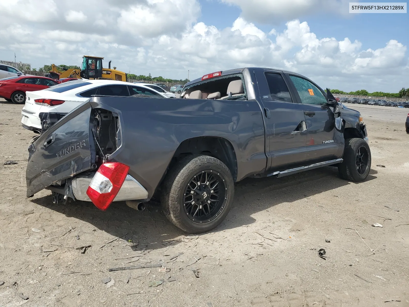 2017 Toyota Tundra Double Cab Sr VIN: 5TFRW5F13HX21289X Lot: 65917484