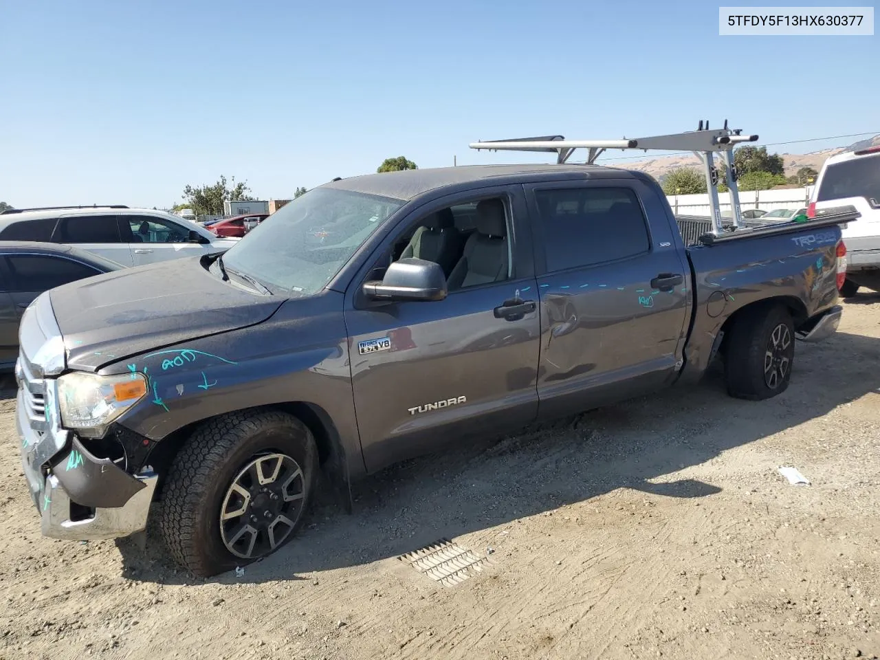 2017 Toyota Tundra Crewmax Sr5 VIN: 5TFDY5F13HX630377 Lot: 66132944