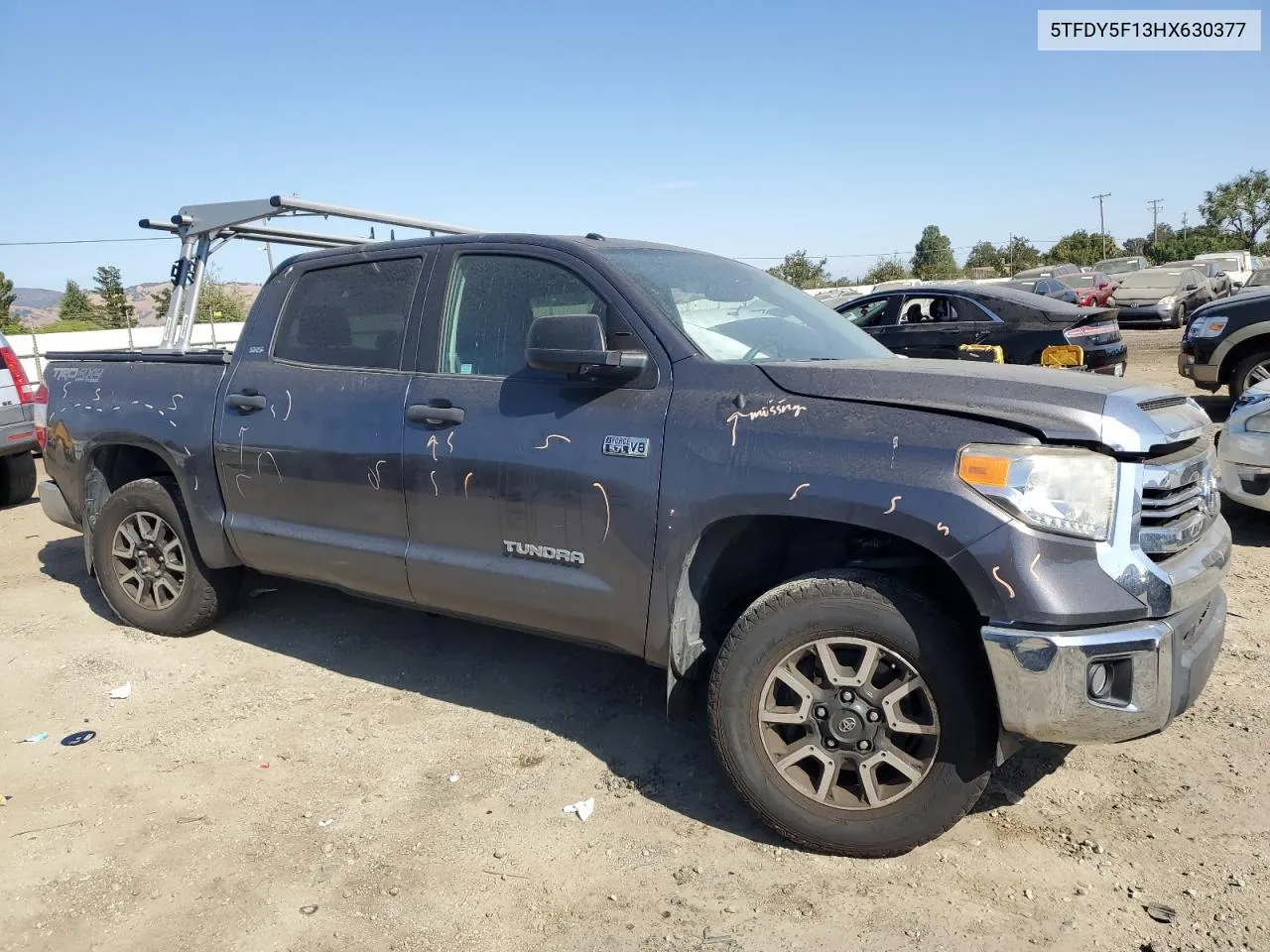 2017 Toyota Tundra Crewmax Sr5 VIN: 5TFDY5F13HX630377 Lot: 66132944