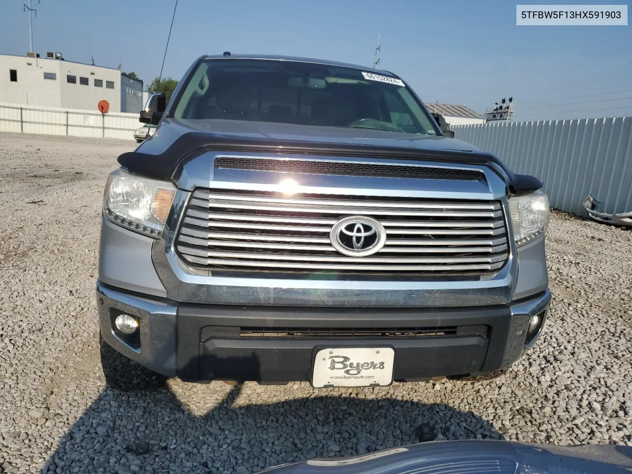 2017 Toyota Tundra Double Cab Limited VIN: 5TFBW5F13HX591903 Lot: 66152824