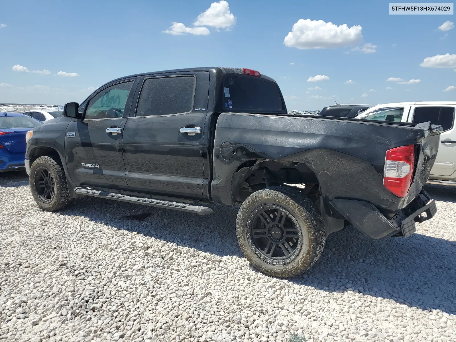 2017 Toyota Tundra Crewmax Limited VIN: 5TFHW5F13HX674029 Lot: 67340744