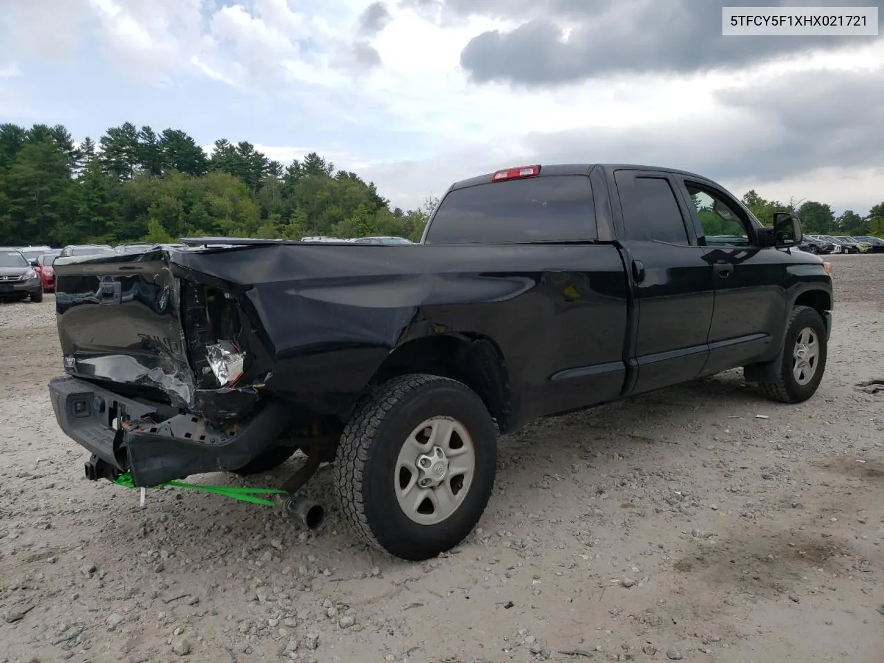 2017 Toyota Tundra Double Cab Sr VIN: 5TFCY5F1XHX021721 Lot: 68525344