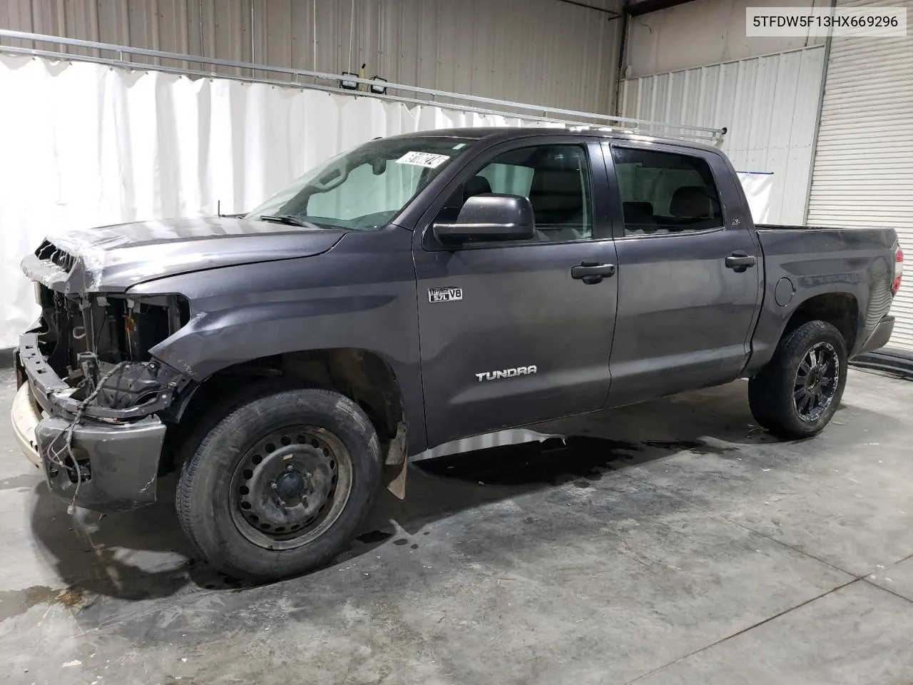 2017 Toyota Tundra Crewmax Sr5 VIN: 5TFDW5F13HX669296 Lot: 69180274