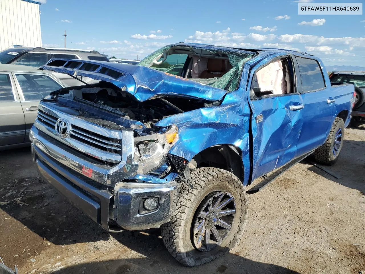 2017 Toyota Tundra Crewmax 1794 VIN: 5TFAW5F11HX640639 Lot: 69715884