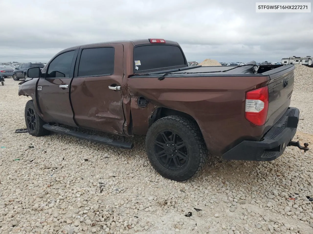 2017 Toyota Tundra Crewmax 1794 VIN: 5TFGW5F16HX227271 Lot: 70784444