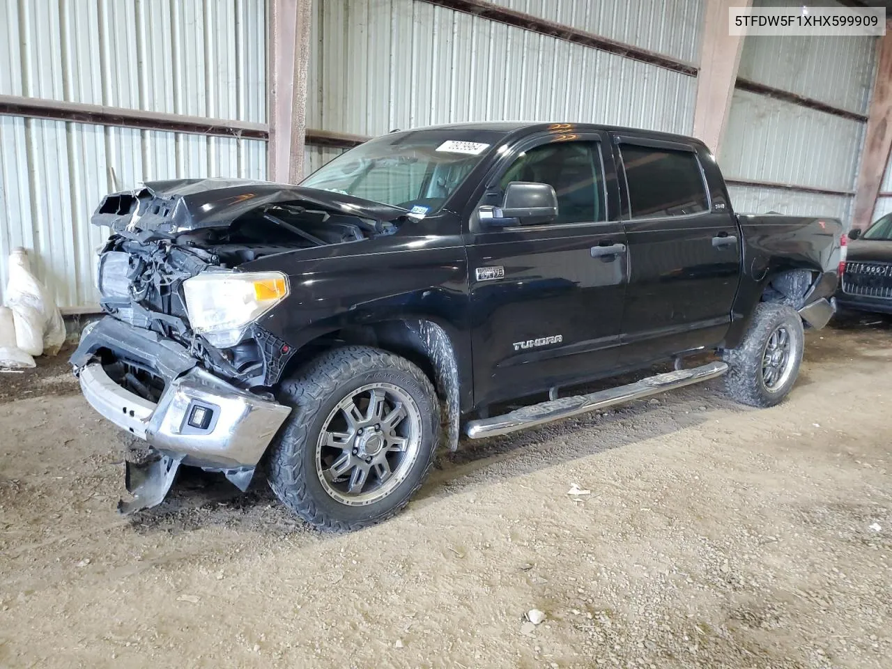 2017 Toyota Tundra Crewmax Sr5 VIN: 5TFDW5F1XHX599909 Lot: 70929964