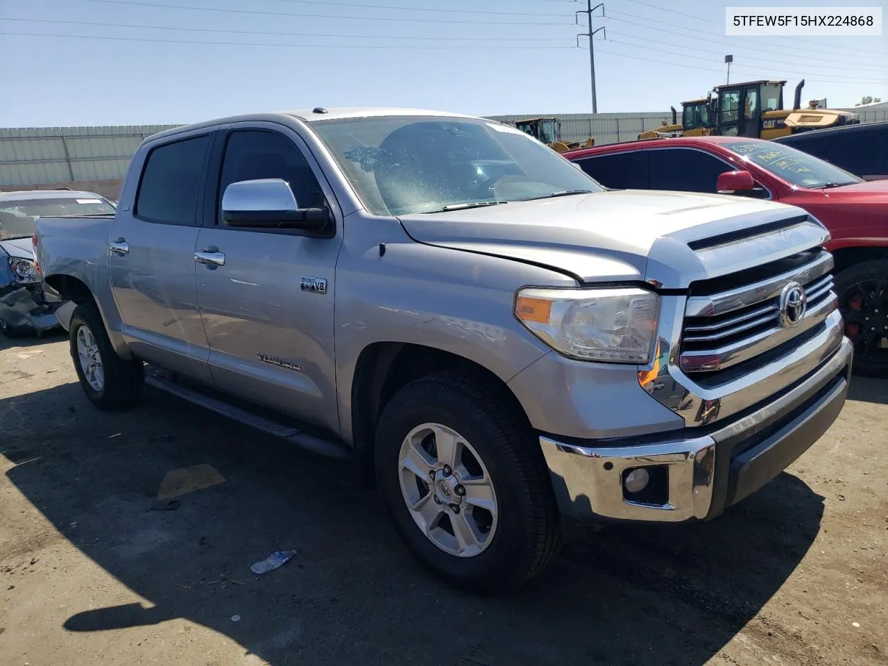 2017 Toyota Tundra Crewmax Sr5 VIN: 5TFEW5F15HX224868 Lot: 71040654