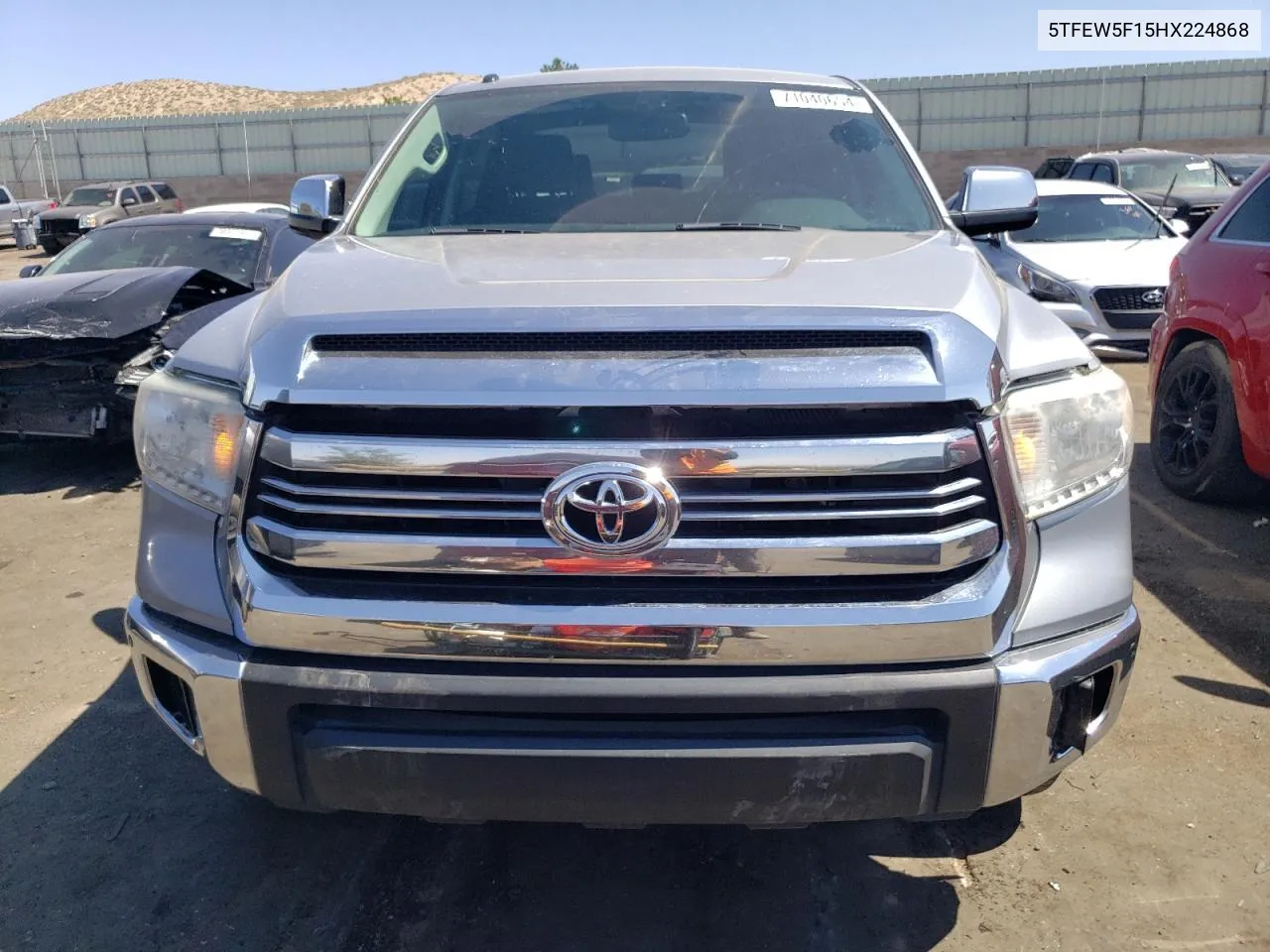 2017 Toyota Tundra Crewmax Sr5 VIN: 5TFEW5F15HX224868 Lot: 71040654