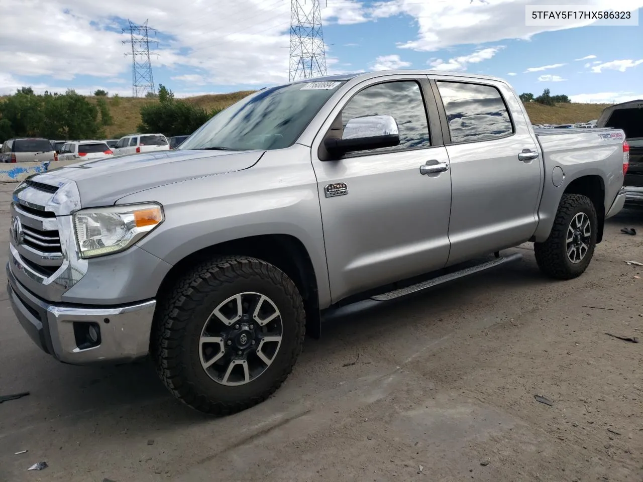 2017 Toyota Tundra Crewmax 1794 VIN: 5TFAY5F17HX586323 Lot: 71600994