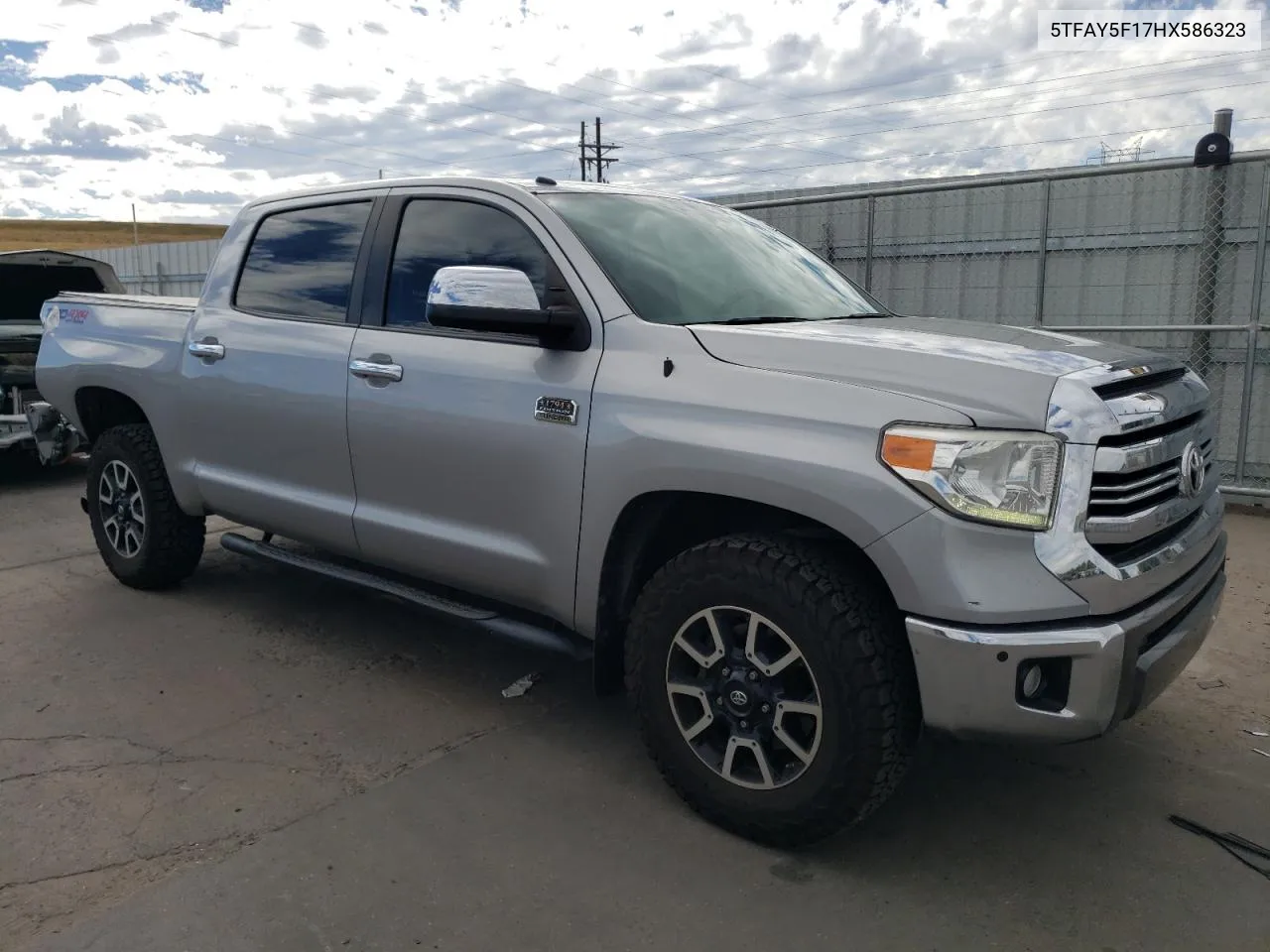 2017 Toyota Tundra Crewmax 1794 VIN: 5TFAY5F17HX586323 Lot: 71600994