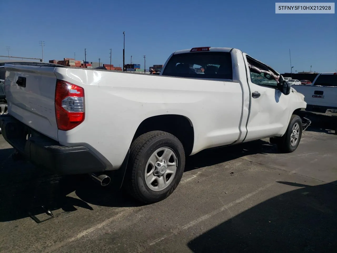 2017 Toyota Tundra Sr VIN: 5TFNY5F10HX212928 Lot: 71732574