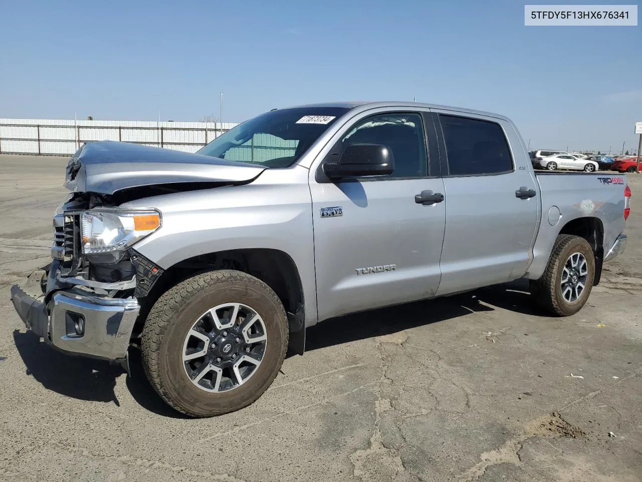 2017 Toyota Tundra Crewmax Sr5 VIN: 5TFDY5F13HX676341 Lot: 71873734