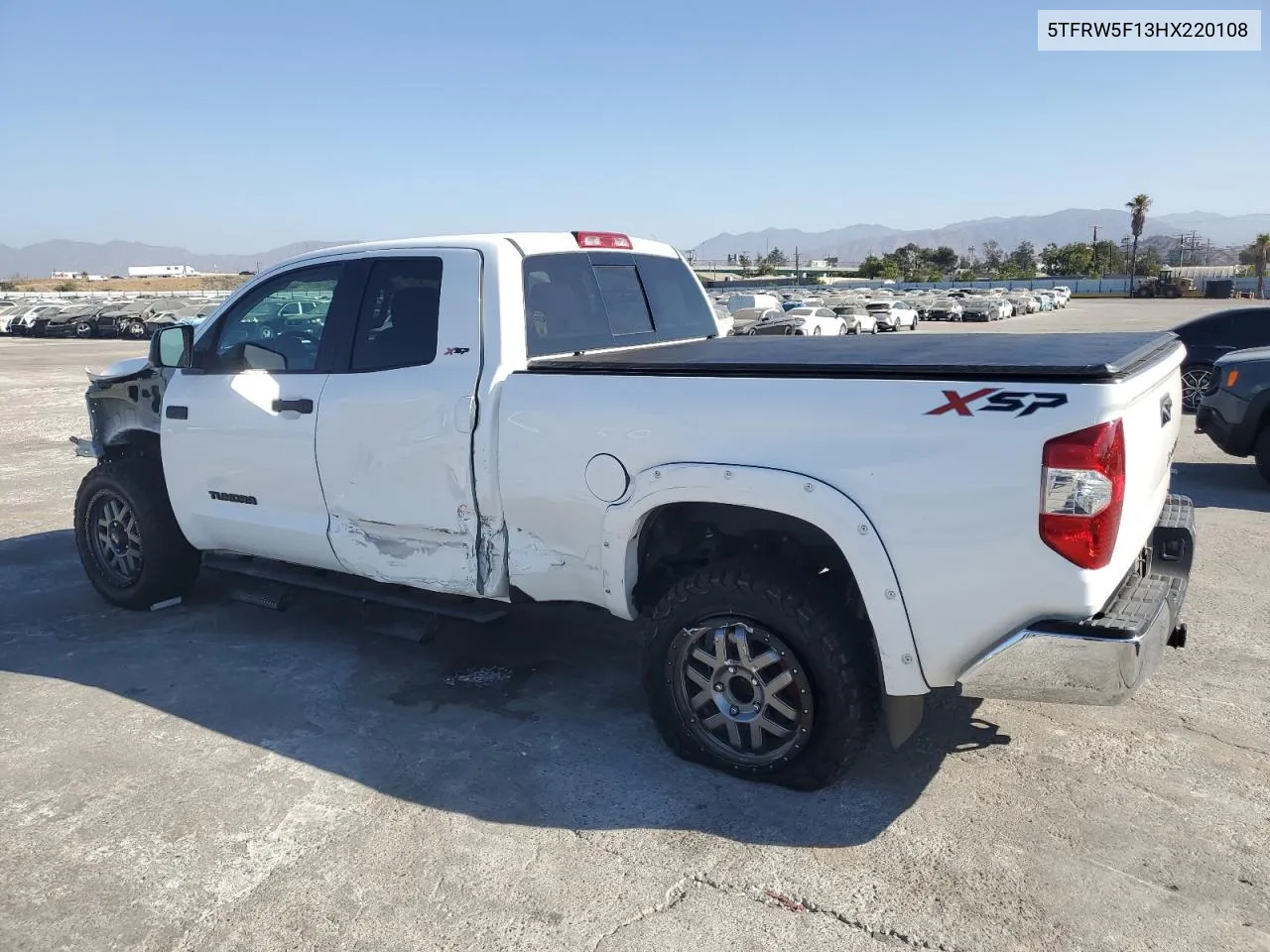 2017 Toyota Tundra Double Cab Sr VIN: 5TFRW5F13HX220108 Lot: 71887404