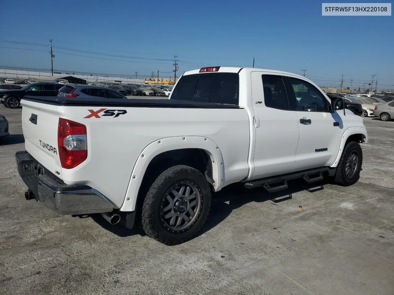 2017 Toyota Tundra Double Cab Sr VIN: 5TFRW5F13HX220108 Lot: 71887404