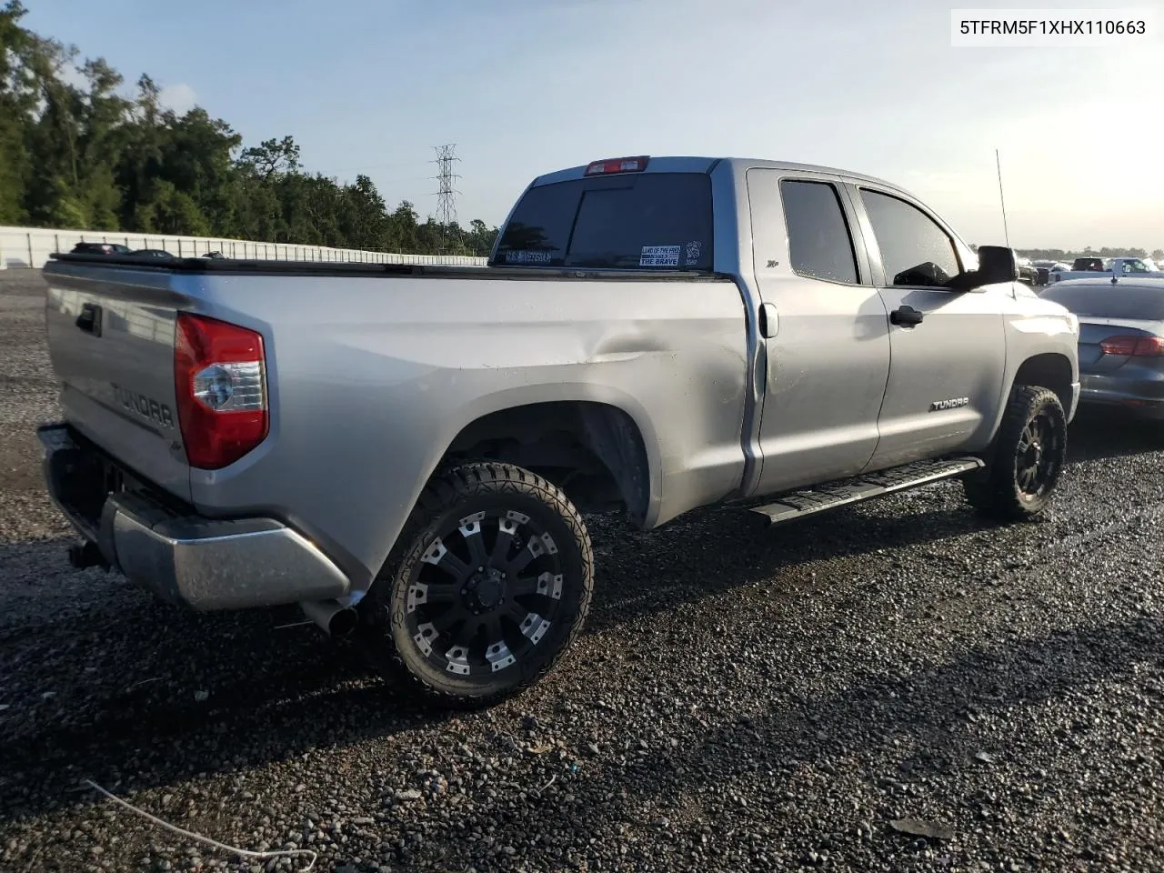 2017 Toyota Tundra Double Cab Sr VIN: 5TFRM5F1XHX110663 Lot: 72154034