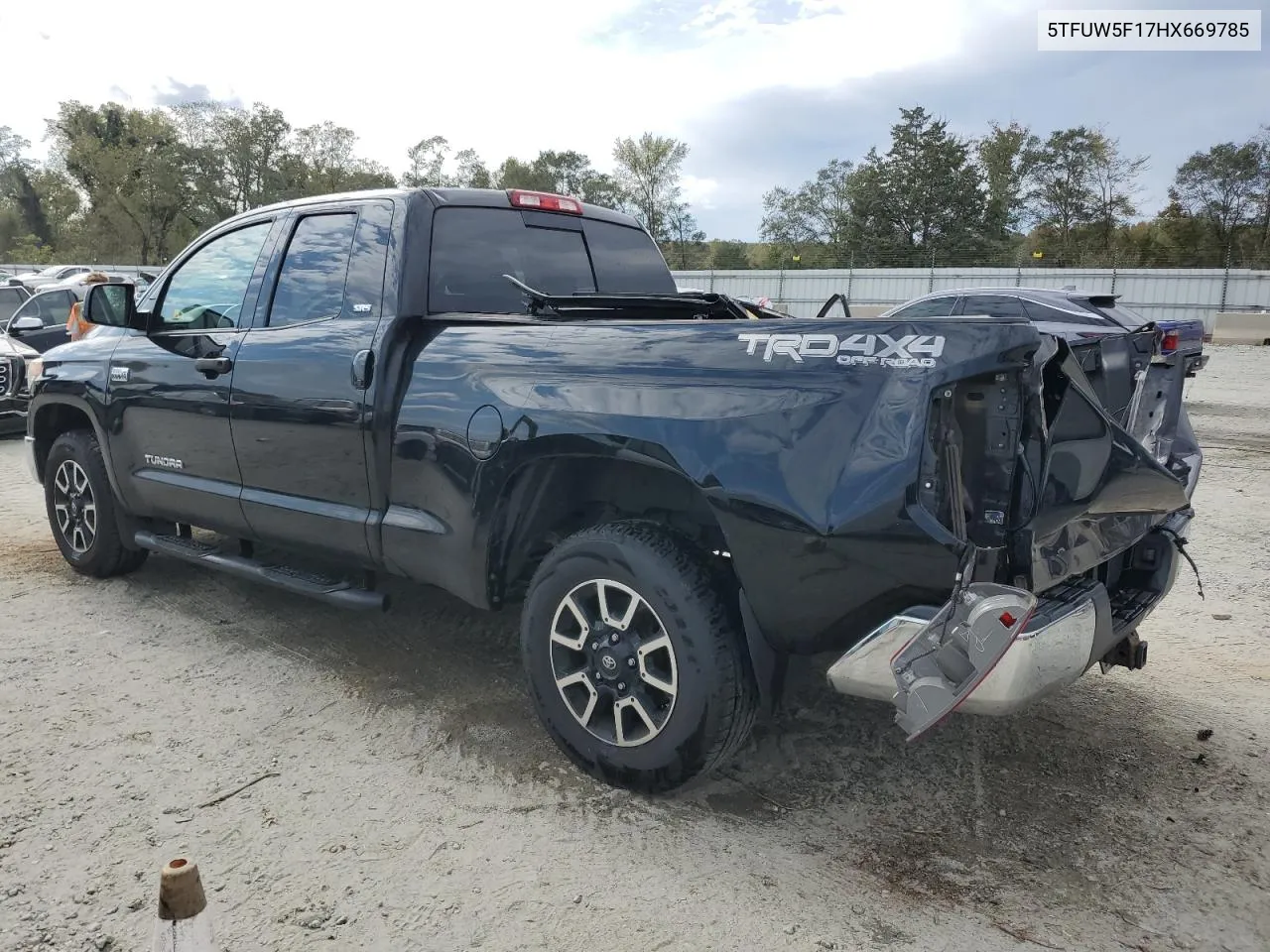 2017 Toyota Tundra Double Cab Sr VIN: 5TFUW5F17HX669785 Lot: 73650714