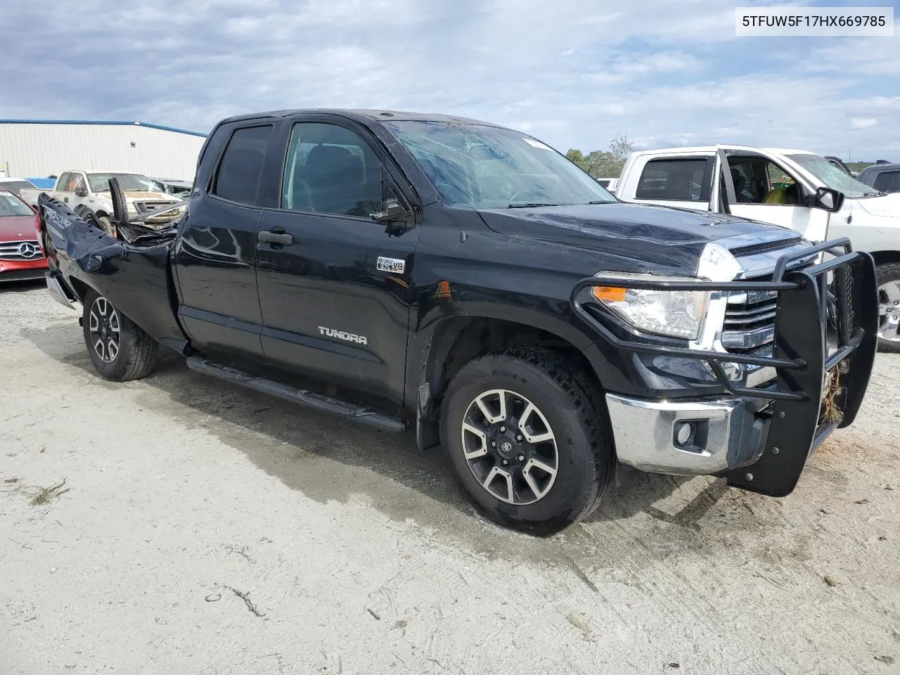 2017 Toyota Tundra Double Cab Sr VIN: 5TFUW5F17HX669785 Lot: 73650714