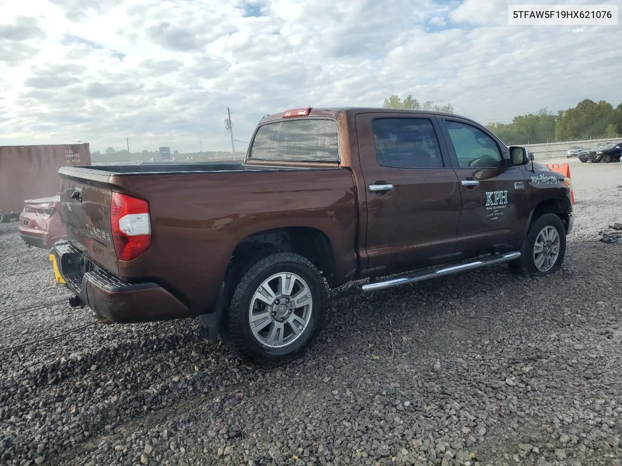 2017 Toyota Tundra Crewmax 1794 VIN: 5TFAW5F19HX621076 Lot: 74115314