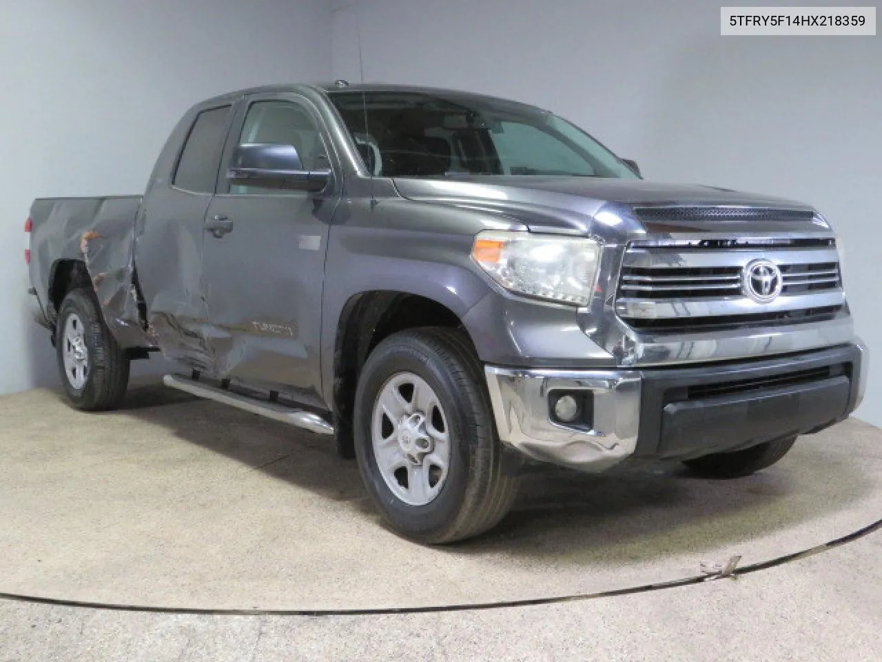 2017 Toyota Tundra Double Cab Sr VIN: 5TFRY5F14HX218359 Lot: 74293464