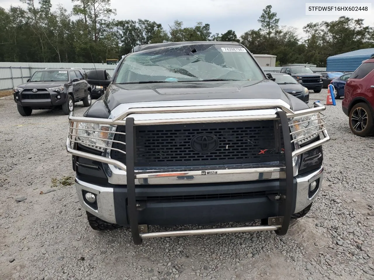 2017 Toyota Tundra Crewmax Sr5 VIN: 5TFDW5F16HX602448 Lot: 74398794