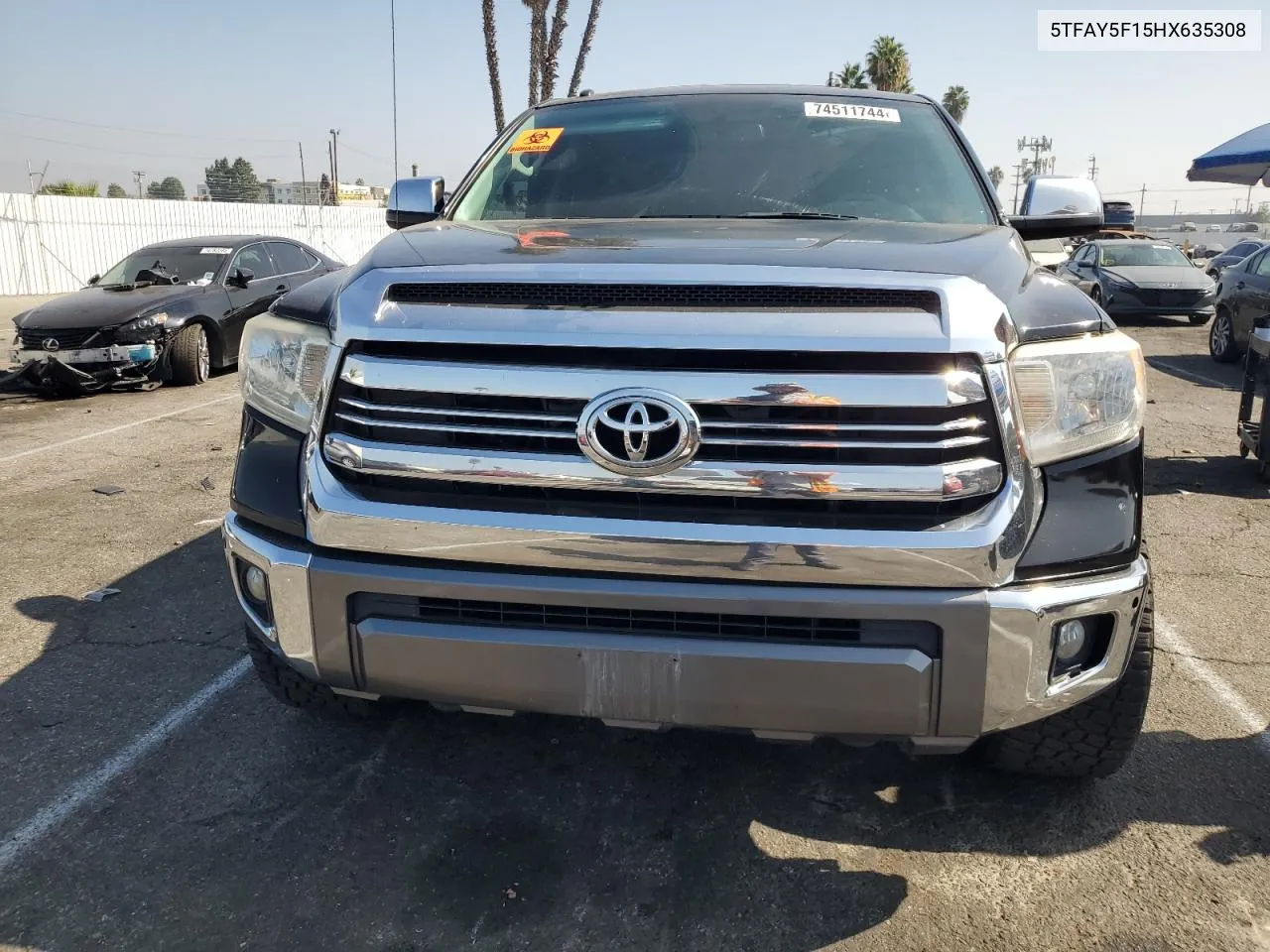 2017 Toyota Tundra Crewmax 1794 VIN: 5TFAY5F15HX635308 Lot: 74511744