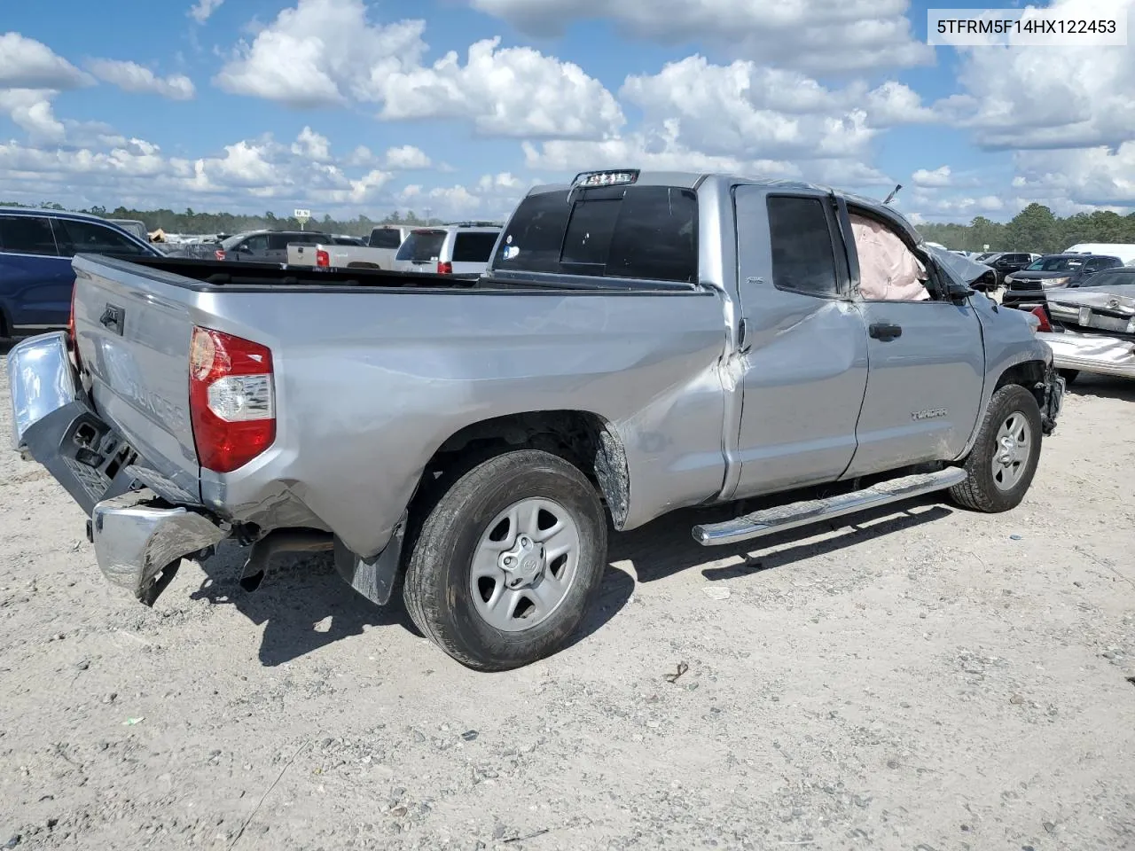 2017 Toyota Tundra Double Cab Sr VIN: 5TFRM5F14HX122453 Lot: 74624994