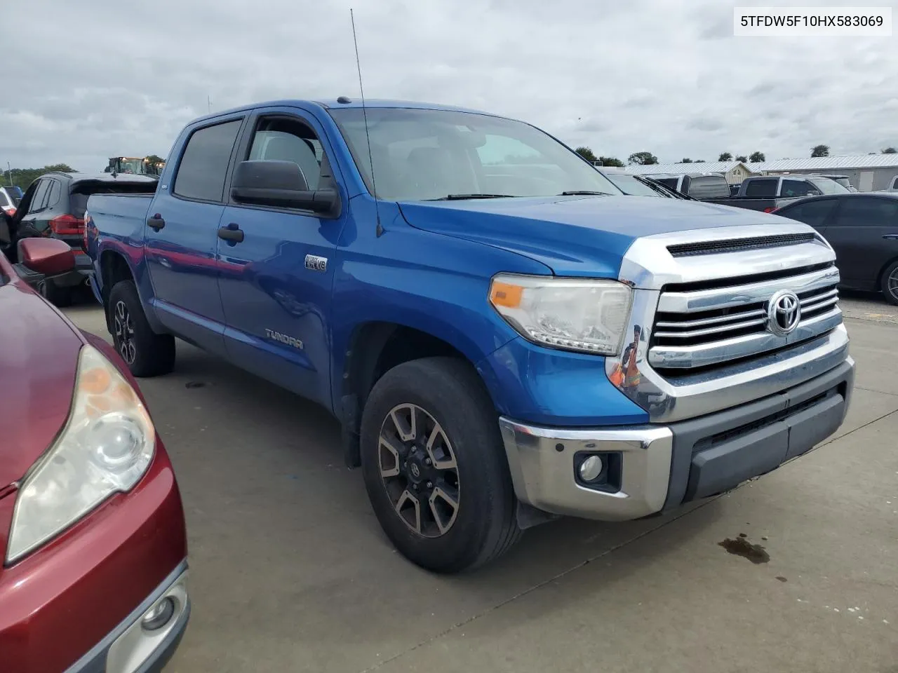 2017 Toyota Tundra Crewmax Sr5 VIN: 5TFDW5F10HX583069 Lot: 74779394