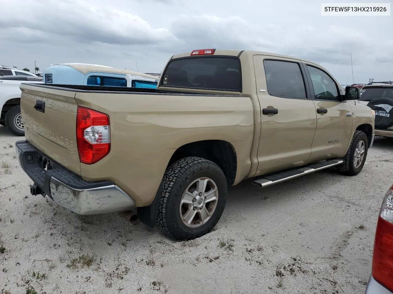 2017 Toyota Tundra Crewmax Sr5 VIN: 5TFEW5F13HX215926 Lot: 75058134