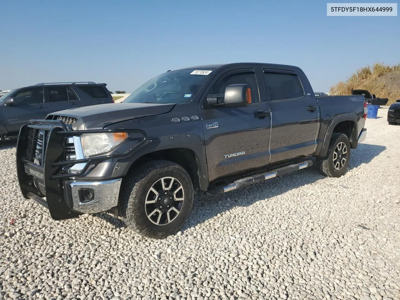 2017 Toyota Tundra Crewmax Sr5 VIN: 5TFDY5F18HX644999 Lot: 75270624