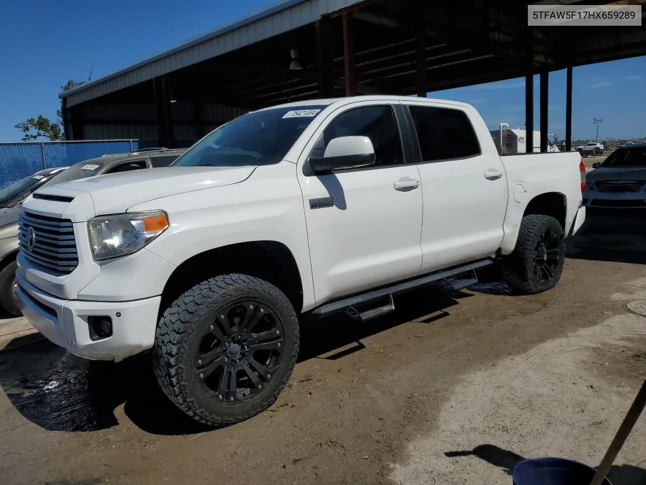 2017 Toyota Tundra Crewmax 1794 VIN: 5TFAW5F17HX659289 Lot: 75421094