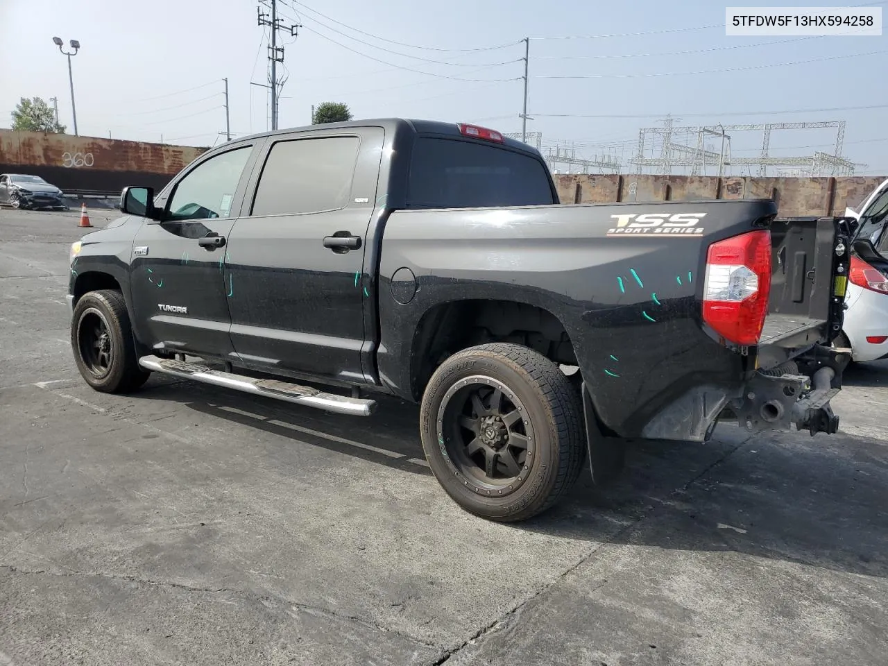 2017 Toyota Tundra Crewmax Sr5 VIN: 5TFDW5F13HX594258 Lot: 75457734