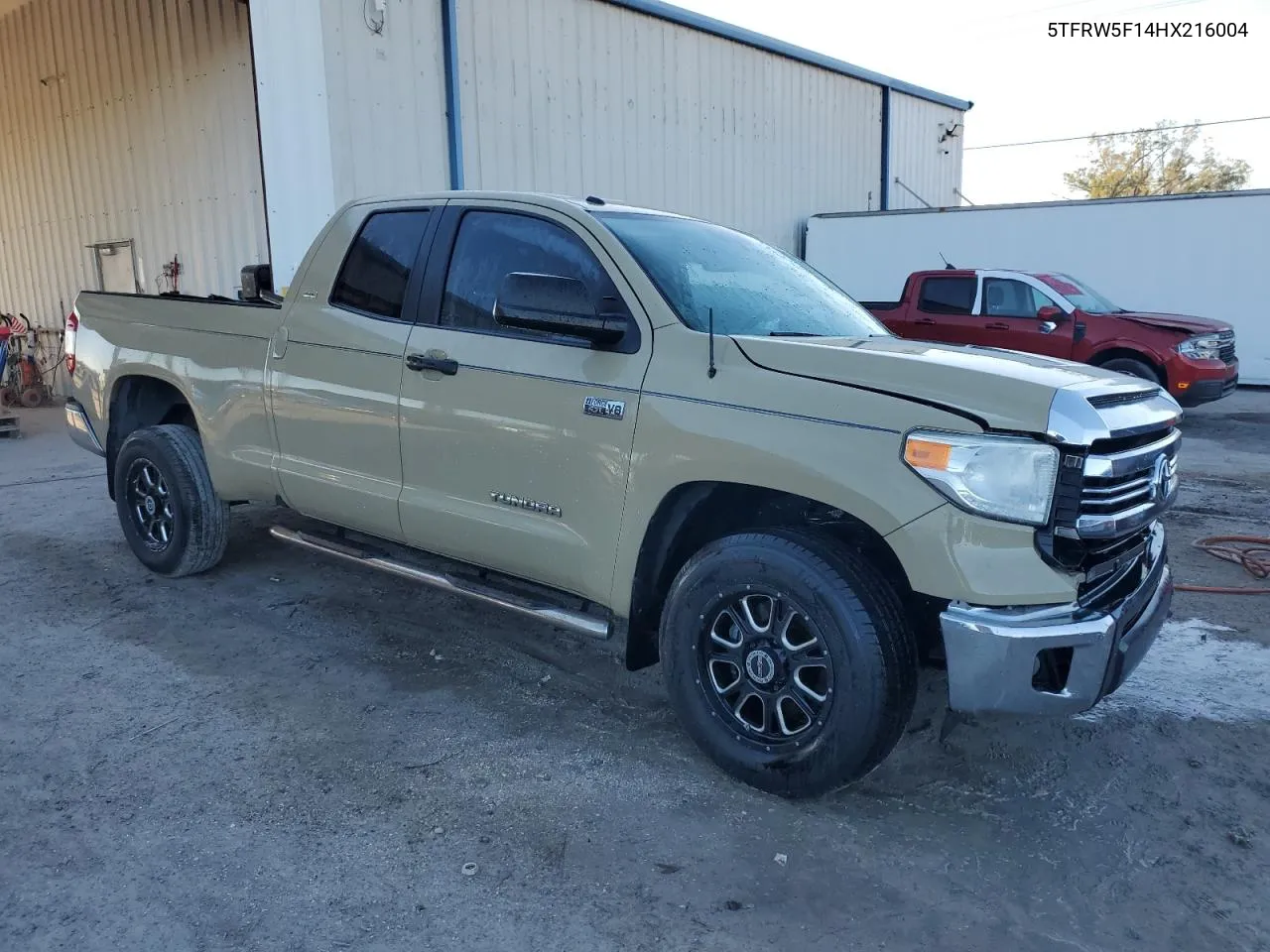 2017 Toyota Tundra Double Cab Sr VIN: 5TFRW5F14HX216004 Lot: 75476844