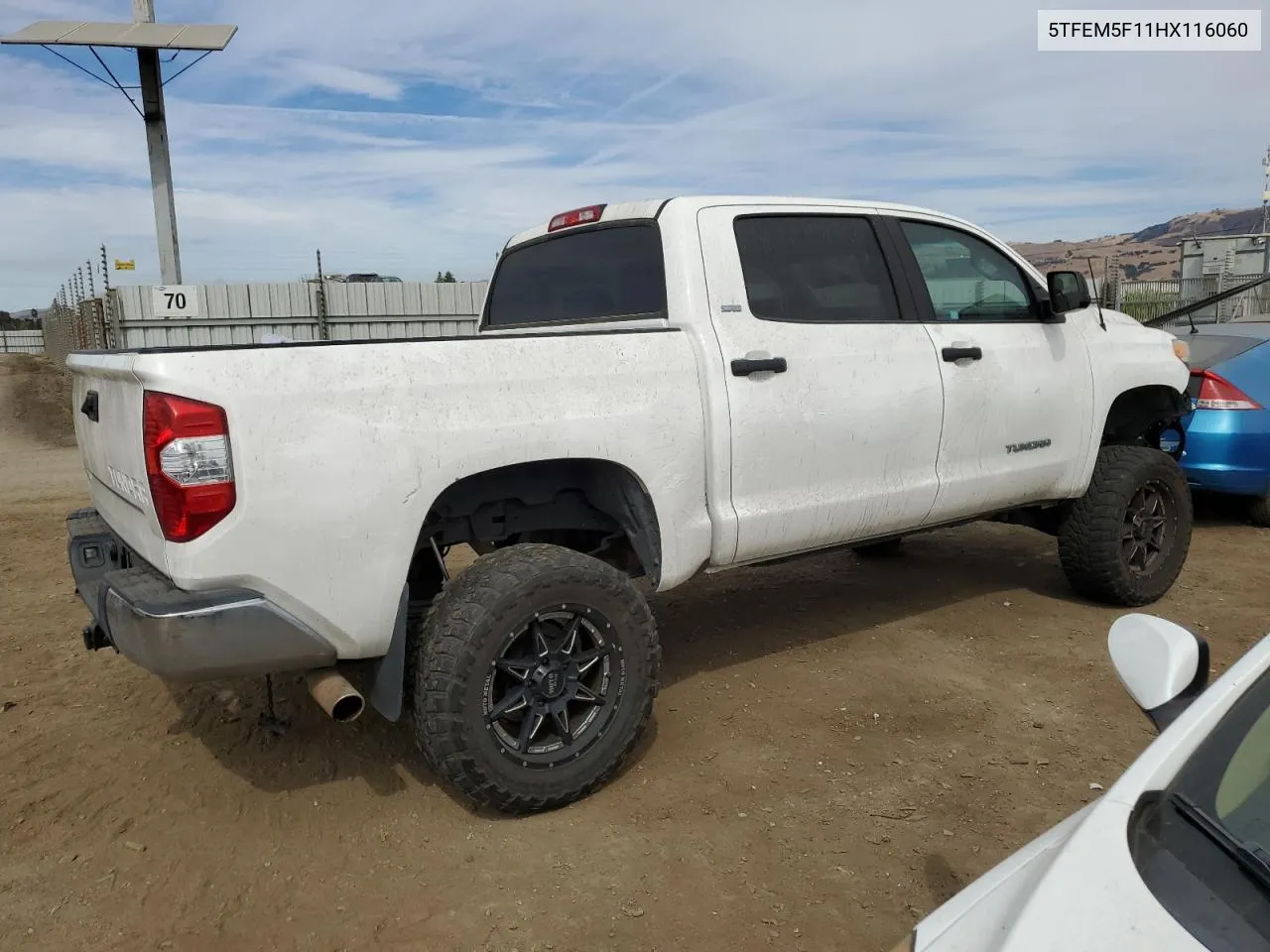 2017 Toyota Tundra Crewmax Sr5 VIN: 5TFEM5F11HX116060 Lot: 75484364