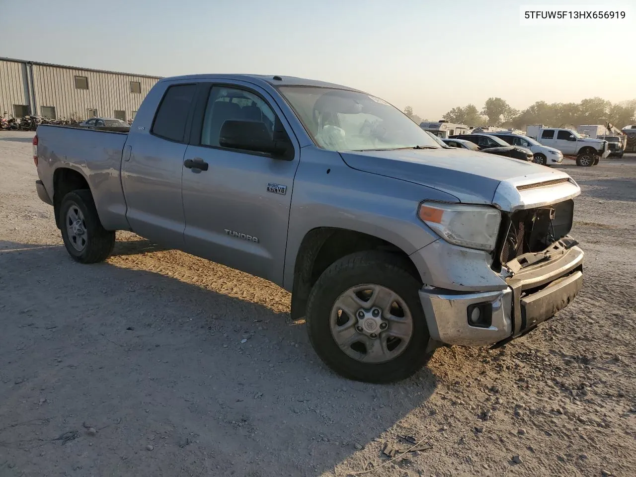 2017 Toyota Tundra Double Cab Sr VIN: 5TFUW5F13HX656919 Lot: 75491784