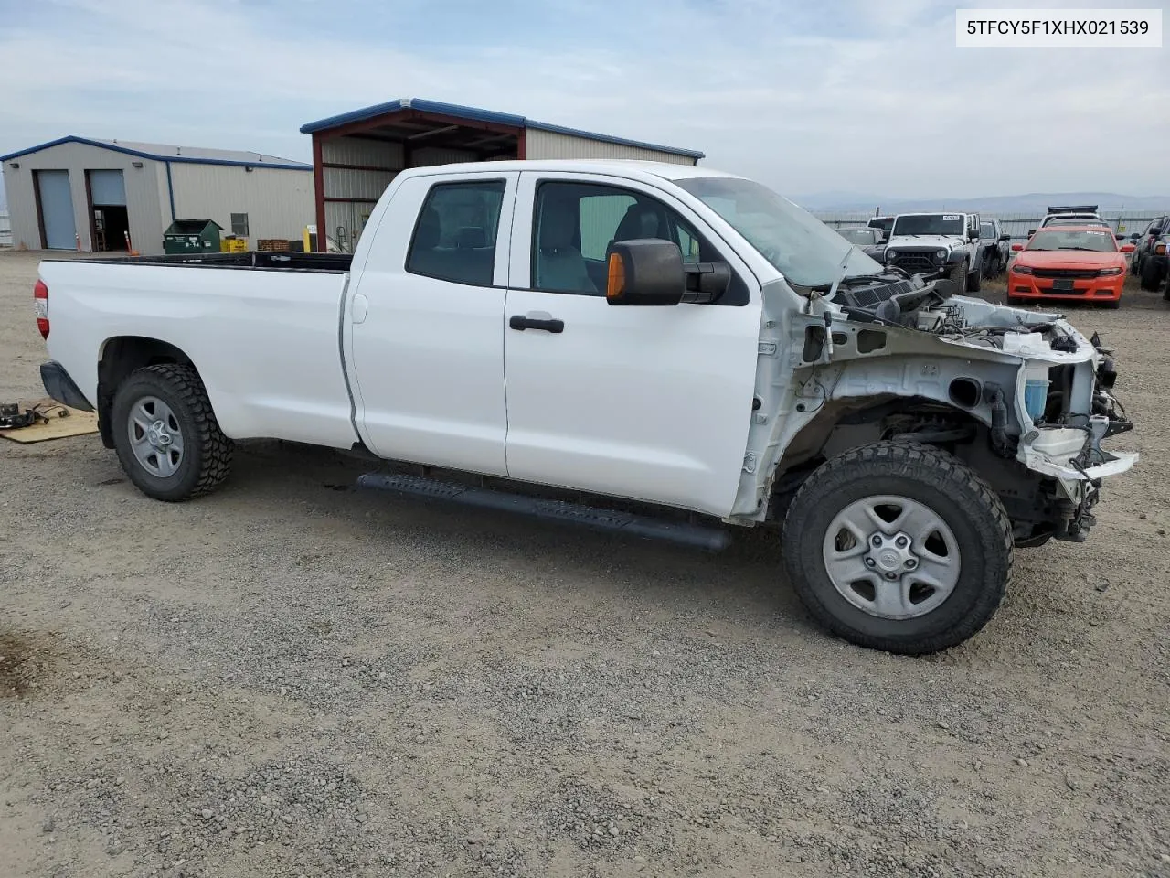 2017 Toyota Tundra Double Cab Sr VIN: 5TFCY5F1XHX021539 Lot: 75551984