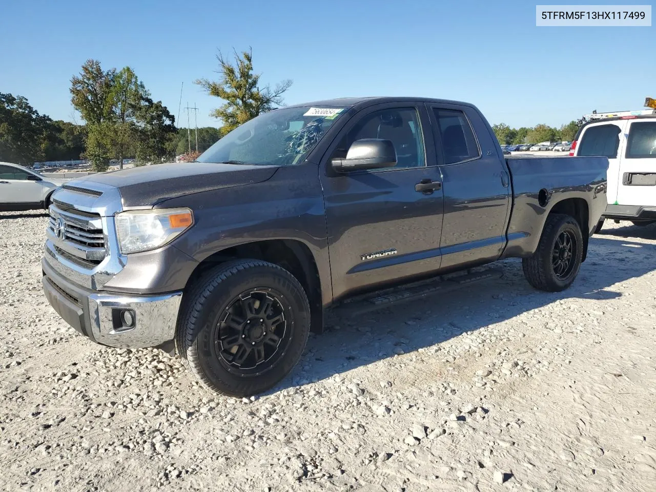 2017 Toyota Tundra Double Cab Sr VIN: 5TFRM5F13HX117499 Lot: 75630654